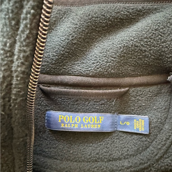 Polo golf Ralph Lauren Black Fleece Jacket - Picture 5 of 5